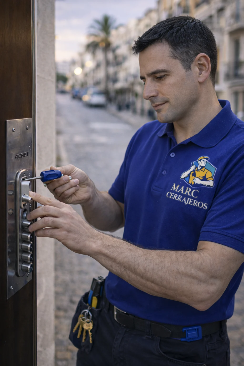 Apertura de puerta en vivienda